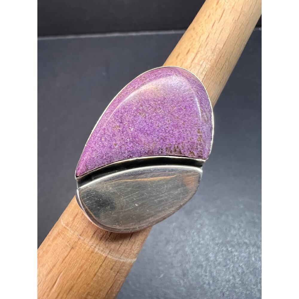 Jay King DRT stichtite sterling silver ring size 6